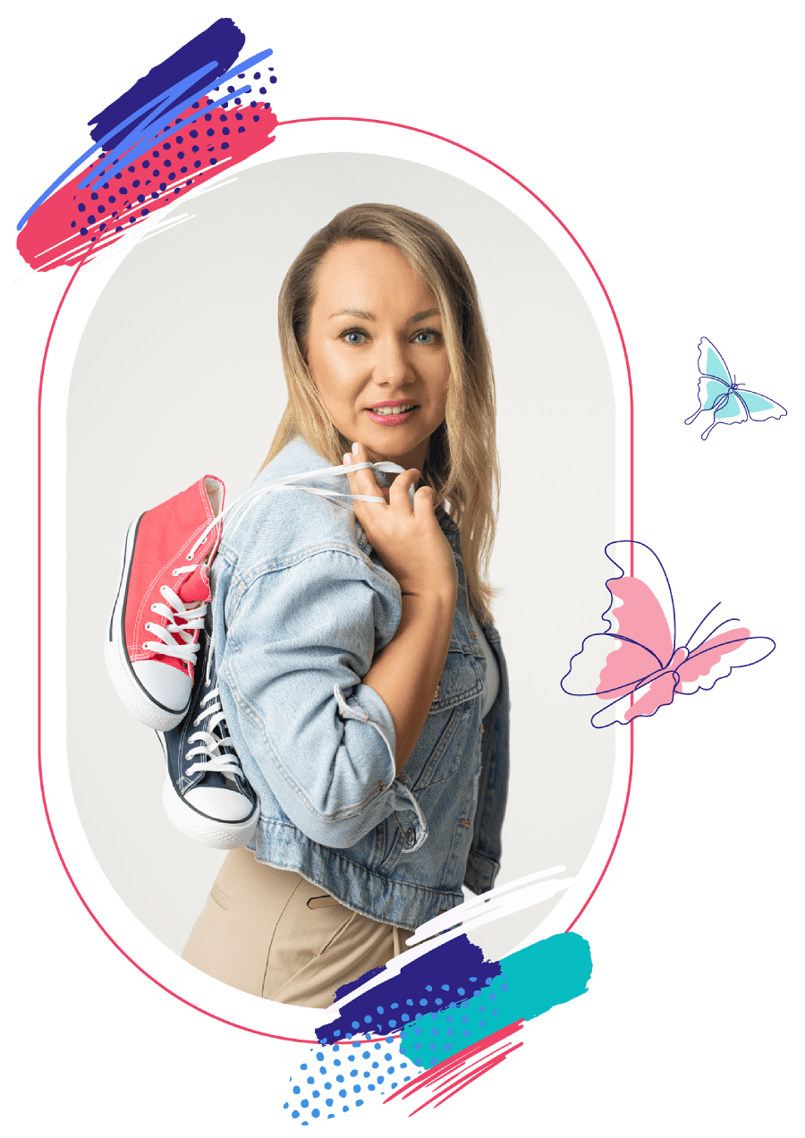 Dziewczyna w Trampkach NEW 2025 Ramka 1